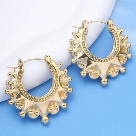 “Coronet” Crown Tiara Diadem Circlet Sovereign Royal Regal Baroque Medieval Hoop - Picture 1 of 16